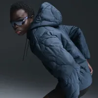Nike Sportswear Essential женская Quilted Anorak Куртка синий