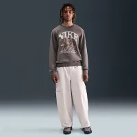 Nike Sportswear Club Fleece Crew цвет серый