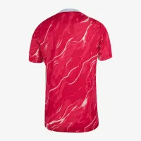 North Carolina Courage 2025 Big дитячі Nike NWSL Short-Sleeve Pre-Match Top блакитний