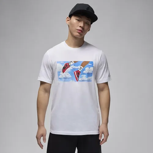 Nike Jordan Flight Essentials чоловічі футболка колір білий