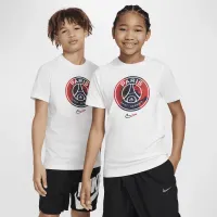 Paris Saint-Germain Big детские Nike Soccer футболка цвет белый