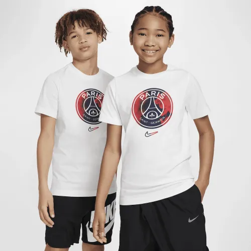 Paris Saint-Germain Big дитячі Nike Soccer футболка колір білий