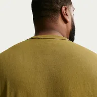 Nike Sportswear Premium Essentials мужские футболка цвет коричневый