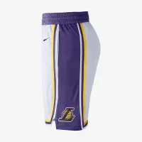 Los Angeles Lakers мужские Nike NBA Swingman шорты цвет белый