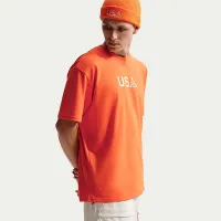 Nike ACG x Team USA чоловічі Dri-FIT Short-Sleeve футболка Orange