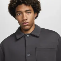 Nike Tech чоловічі Fleece Shacket колір сірий