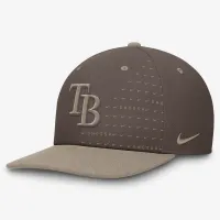 Tampa Bay Rays Statement Pro мужские Nike Dri-FIT MLB Adjustable Hat цвет коричневый