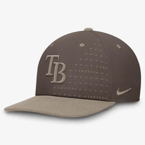 Tampa Bay Rays Statement Pro мужские Nike Dri-FIT MLB Adjustable Hat цвет коричневый