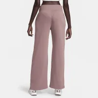 Nike Sportswear Phoenix Fleece женская С высокой Талией Wide-Leg Sweatpants цвет фиолетовый
