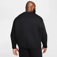 Nike Tech мужские Fleece Crew цвет черный