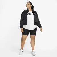 Nike Sportswear Essentials жіноча Logo футболка (великі розміри) колір білий