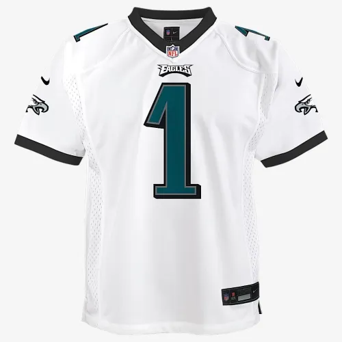 Jalen Hurts Philadelphia Eagles Big детские Nike Dri-FIT NFL Football Jersey цвет белый