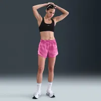 Nike Tempo жіноча Dri-FIT Mid-Rise Brief-Lined Running шорти Pink
