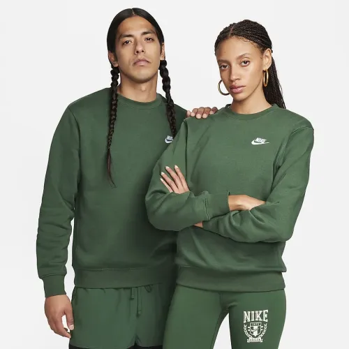Nike Sportswear Club Fleece чоловічі Crew колір зелений