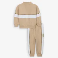 Nike E1D1 Baby Quarter-Zip Top and Pants набор цвет коричневый