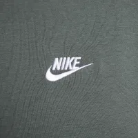 Nike Sportswear Club Fleece женская Pullover Толстовка с капюшоном (большие размеры) цвет зеленый