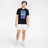 NikeCourt мужские Dri-FIT Tennis футболка цвет черный
