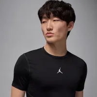 Nike Jordan Sport чоловічі Dri-FIT Short-Sleeve Base Layer Top колір чорний
