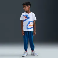 Nike Glow With Me Little дитячі футболка колір білий