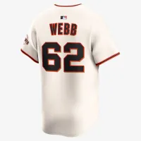 Logan Webb San Francisco Giants мужские Nike Dri-FIT ADV MLB Limited Jersey цвет белый