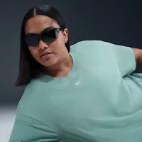 Nike Sportswear Essential жіноча футболка (великі розміри) колір зелений