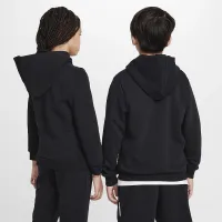 Nike Standard Issue Big детские Dri-FIT Fleece баскетбольные Толстовка с капюшоном цвет черный