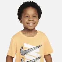 Nike Dri-FIT Dropset Little Kids' Shorts Set Grey
