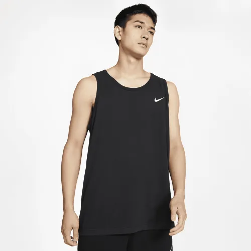 Nike Dri-FIT чоловічі тренувальні Tank колір чорний