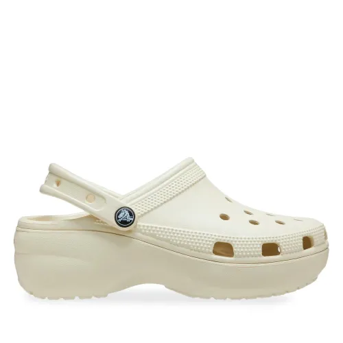 Шлёпанцы Crocs Classic Platform Clog 206750-2Y2 - Бежевый