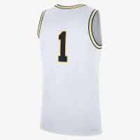 Nike Michigan Wolverines Replica чоловічі Jordan Brand College баскетбольні Jersey колір білий