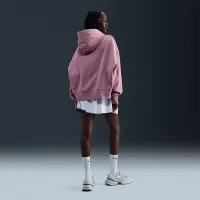 Nike Sportswear Phoenix Fleece жіноча Over-оверсайз Толстовка з капюшоном колір фіолетовий