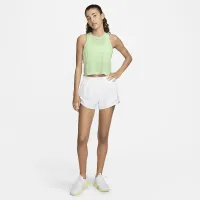 Nike One Classic Breathe женская Dri-FIT Cropped Tank Top цвет зеленый