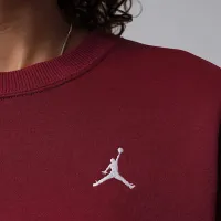 Nike Jordan Brooklyn Fleece женская Crew-Neck свитшот цвет красный