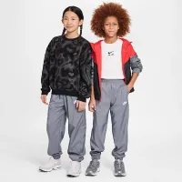 Nike Sportswear Club Big дитячі Woven Joggers колір сірий