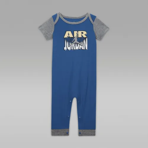 Nike Jordan Jumpman Static Knit Romper Baby (3-6M) Romper блакитний