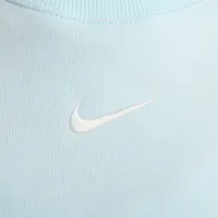 Nike Sportswear Phoenix Fleece жіноча Over-оверсайз Crew-Neck світшот блакитний