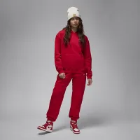 Nike Jordan Brooklyn Fleece женская Pullover Толстовка с капюшоном цвет красный