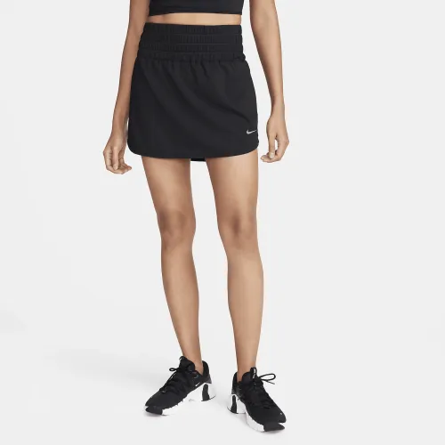 Nike One женская Dri-FIT Ultra С высокой Талией Skort цвет черный