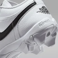 Nike Jordan 1 Low Little/Big детские Cleats цвет белый
