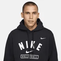 Nike чоловічі волейбольні Pullover Толстовка з капюшоном колір чорний