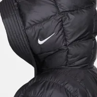 Nike Sportswear Swoosh Puffer PrimaLoft® женская Therma-FIT оверсайз Hooded Куртка цвет черный