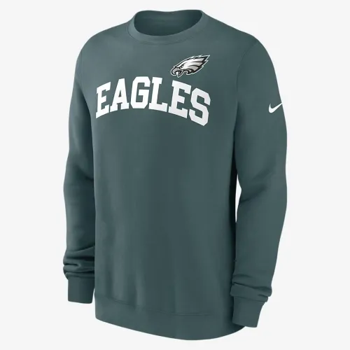 Philadelphia Eagles Club чоловічі Nike NFL Pullover Crew колір зелений
