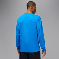Nike Jordan Flight мужские Long-Sleeve Crewneck футболка синий