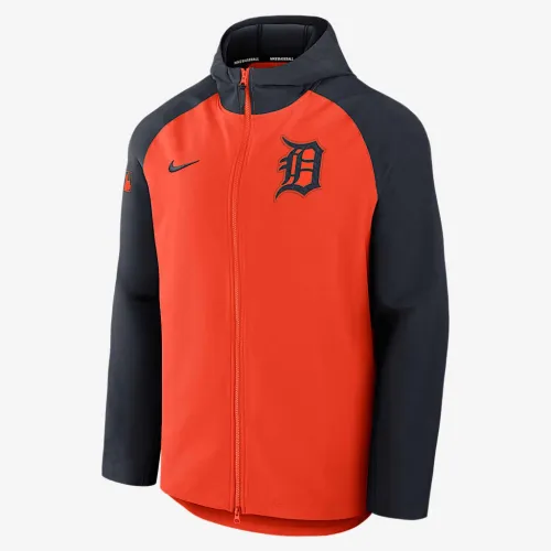 Detroit Tigers Authentic Collection Men’s Nike Therma MLB Full-Zip Куртка Orange