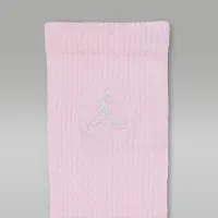 Nike Jordan Everyday Essentials Big детские Crew носки (6 пары) Pink