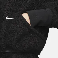 Nike Sportswear Collection женская High-Pile Fleece 1/2-Zip Top цвет черный