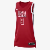 A'ja Wilson Team USA USAB Limited Road Unisex Nike Dri-FIT баскетбольные Jersey цвет красный