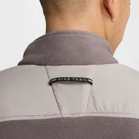 Nike Trail Polartec® чоловічі 1/4-Zip Fleece Running Top колір сірий