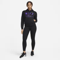 Nike женская Cheer Pullover Толстовка с капюшоном цвет черный