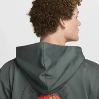Nike Standard Issue чоловічі Dri-FIT баскетбольні Pullover Толстовка з капюшоном колір зелений
